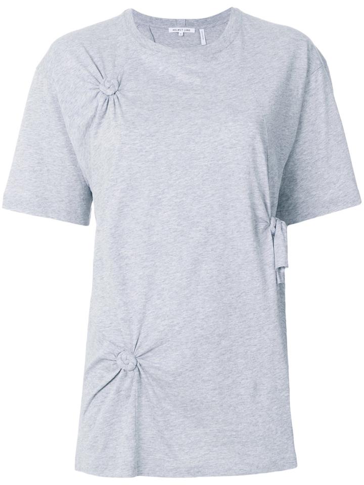 Helmut Lang Knotted T-shirt - Grey