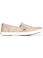 Tommy Hilfiger Slip On Sneakers - Nude & Neutrals