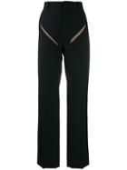 Y/project Slit Detail Trousers - Black