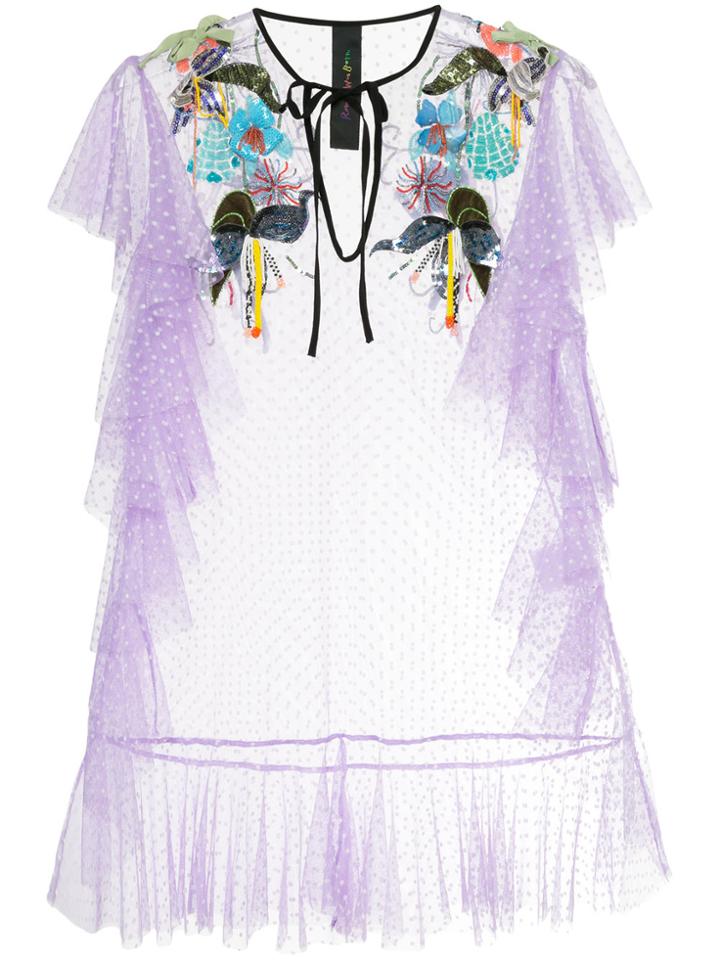 Romance Was Born Unicorn Singlet - Pink & Purple