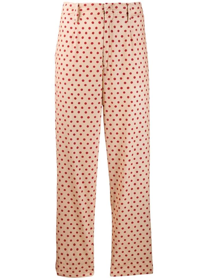 Forte Forte Polka Dot Trousers - Neutrals