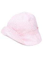 Fendi Kids - Striped Sun Hat - Kids - Cotton - 40 Cm, Pink/purple