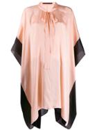 Haider Ackermann Draped Shirt Dress - Pink