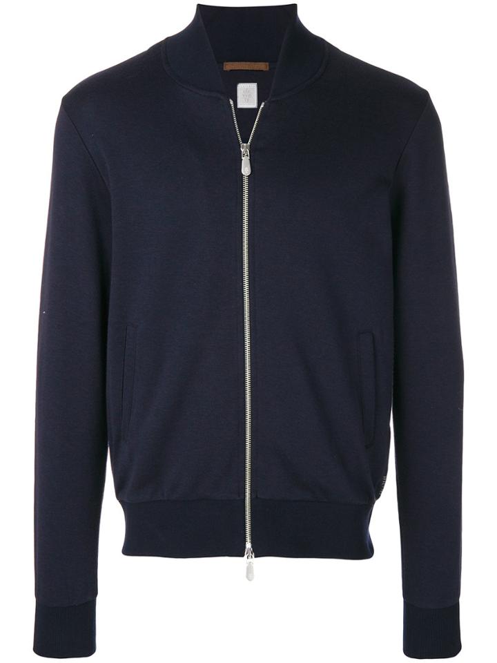 Eleventy Zipped Jacket - Blue