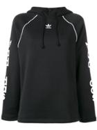 Adidas Logo Hooded Sweatshirt - Black