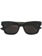 Gucci Eyewear Classic Square Frame Sunglasses - Black