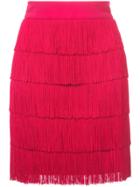 Stella Mccartney Tassled Skirt - Red