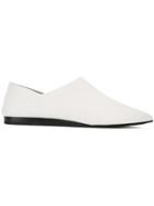 Mcq Alexander Mcqueen Pointed Toe Slippers - White
