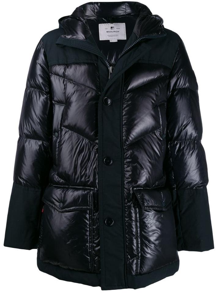 Woolrich Contrast Hooded Jacket - Blue