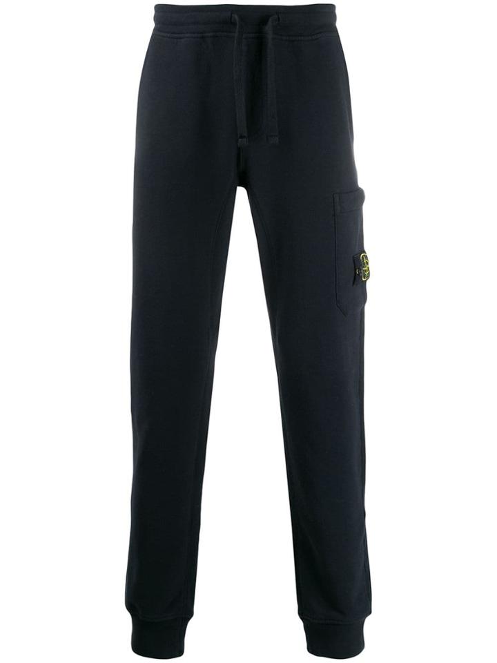 Stone Island Jersey Sweatpants - Blue