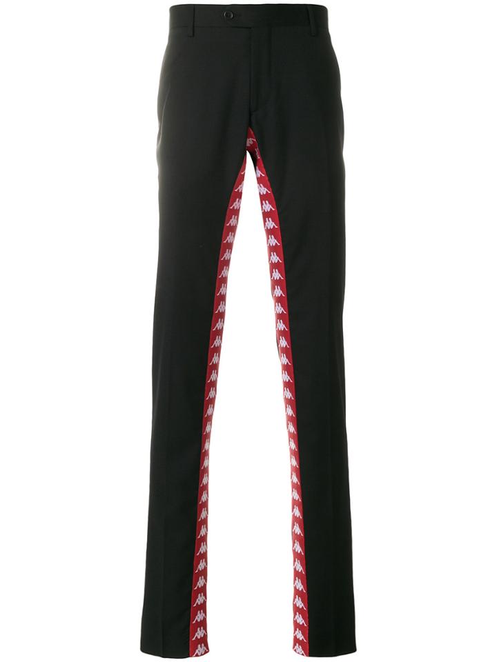 Paura Slim Fit Track Pants - Black