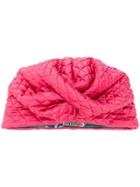 Emilio Pucci Twisted Front Turban - Pink & Purple