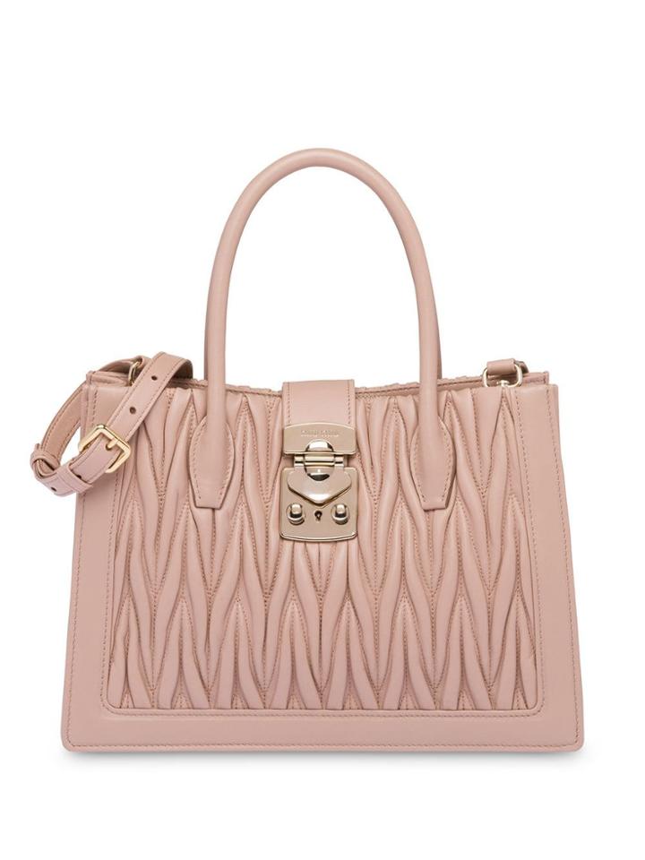 Miu Miu Miu Confidential Handbag - Neutrals