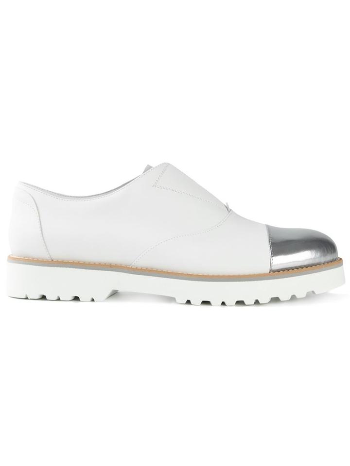 Hogan Contrasting Toe Cap Brogues