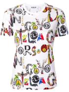 Versus All Over Print T-shirt - White