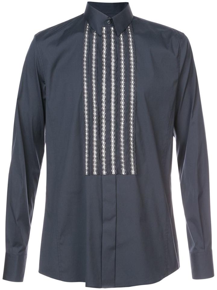 Dolce & Gabbana Tuxedo Shirt - Blue