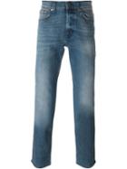 7 For All Mankind Stonewashed Jeans, Men's, Size: 32, Blue, Cotton/polyester/spandex/elastane