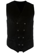 Dolce & Gabbana Velvet Waistcoat - Black