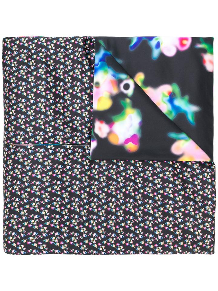 Paskal Flowered Scarf - Black