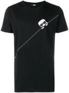 Karl Lagerfeld Ikonik Karl Seam T-shirt - Black