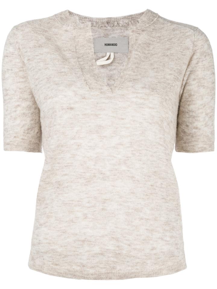 Humanoid Aleph Top, Women's, Size: Medium, Nude/neutrals, Nylon/alpaca/merino