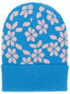 Barrie New Delft Cashmere Beanie - Blue