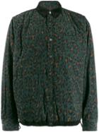 Sacai Leopard Print Shirt Jacket - Green