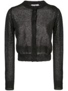 Brunello Cucinelli Sequin Embellished Cardigan - Black
