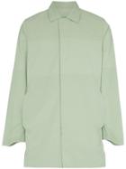Descente Allterrain Concealed Zip Front Coat - Green