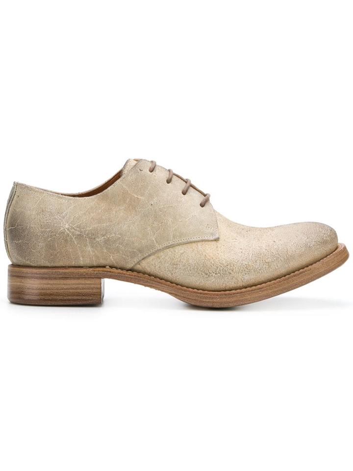 Carpe Diem Lace-up Oxford Shoes - Nude & Neutrals