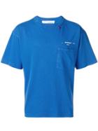 Off-white Logo Short-sleeve T-shirt - Blue