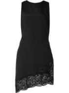 Haney 'karolina' Asymmetrical Dress - Black