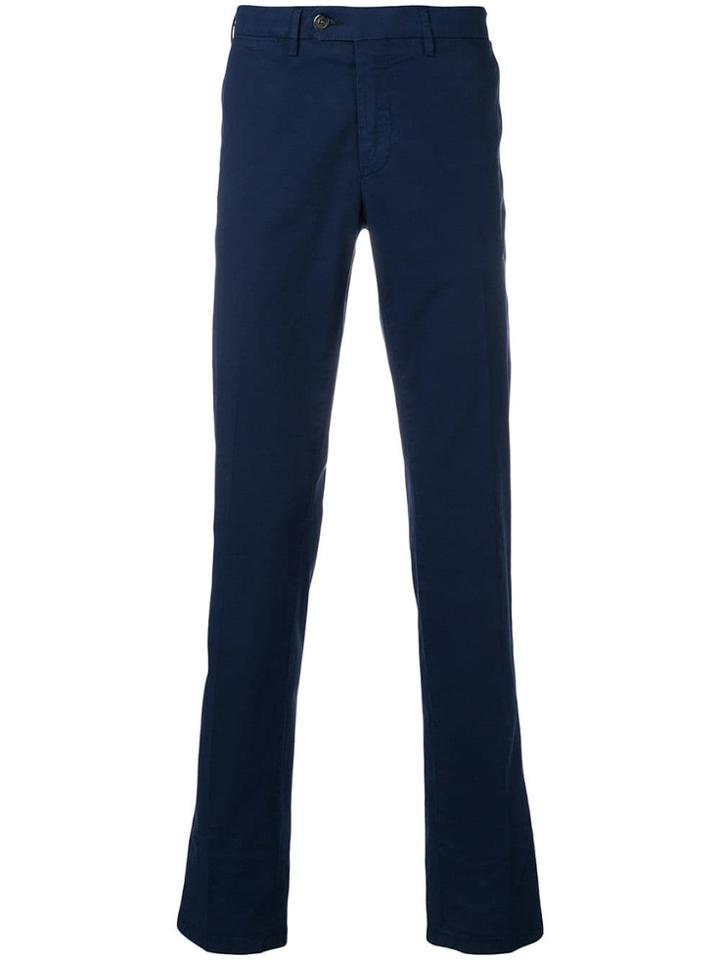 Canali Slim-fit Chinos - Blue