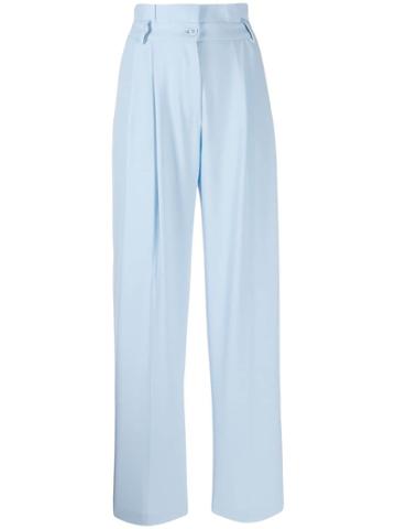 Blugirl High-waisted Trousers - Blue