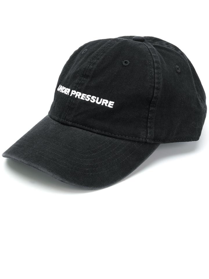 Pressure Under Pressure Cap - Black