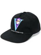 Valentino X Undercover Logo Print Baseball Cap - Black