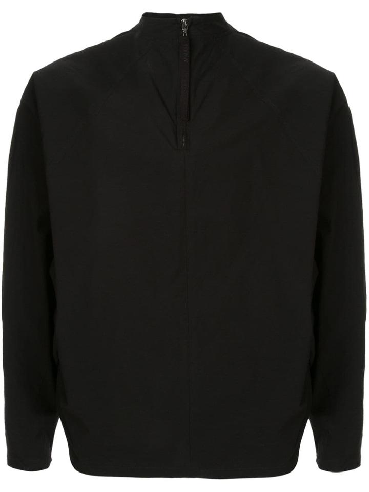 Julius Zipped Shirt Jacket - Black