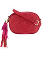 Sara Battaglia - Oval Crossbody Bag - Women - Calf Leather - One Size, Red, Calf Leather