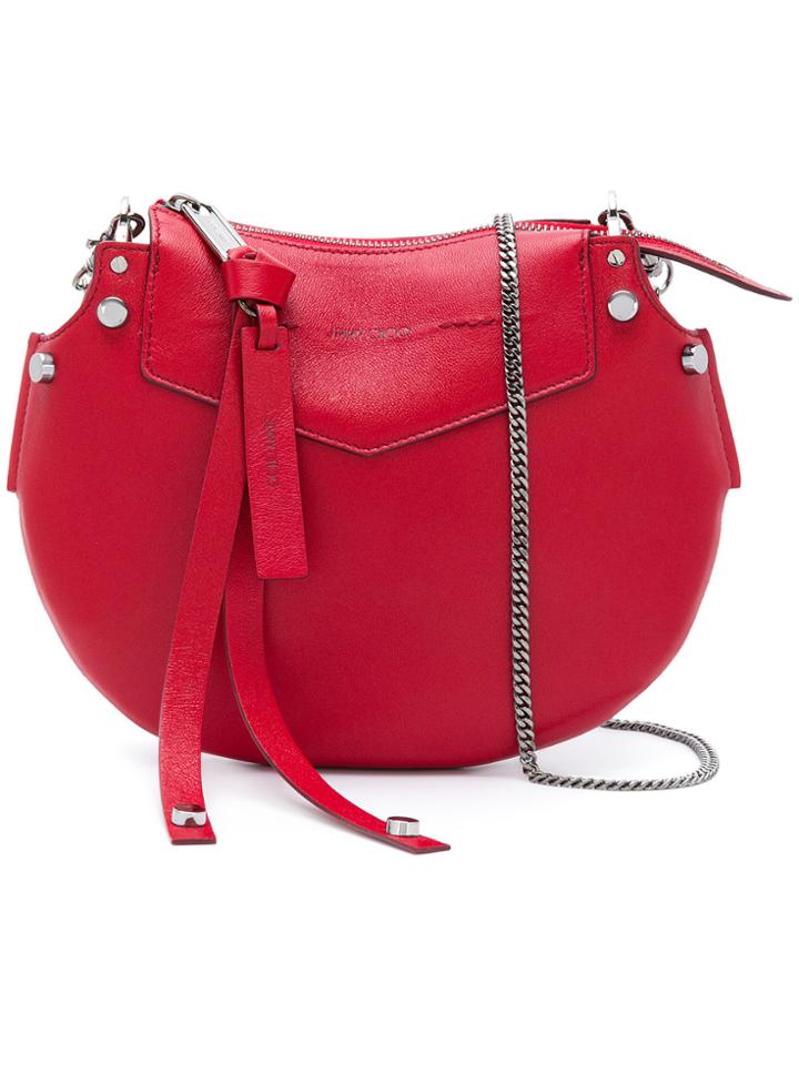 Jimmy Choo Mini Artie Shoulder Bag - Red
