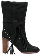 See By Chloé Fringed Boots - Black