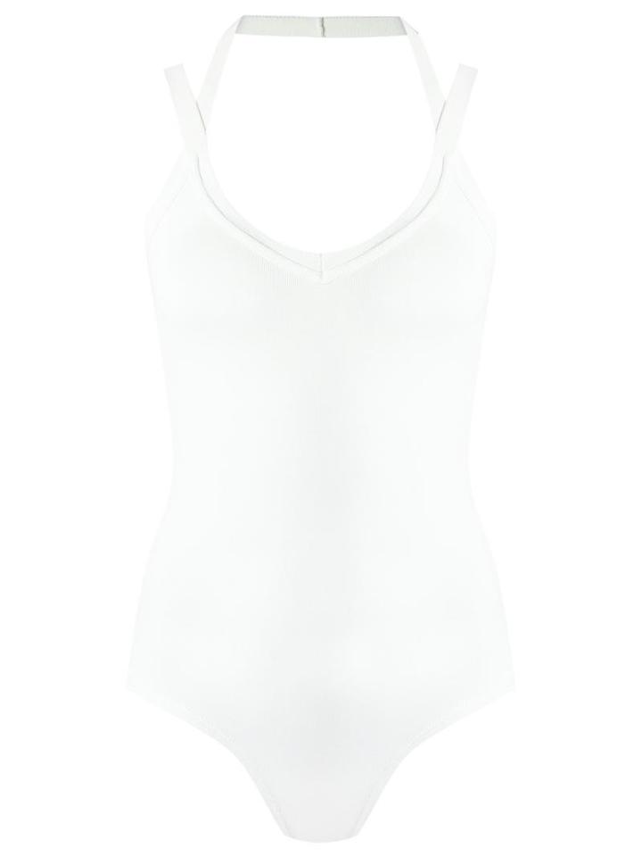 Egrey Strappy Bodysuit, Women's, Size: Pp, White, Viscose/polyimide/spandex/elastane