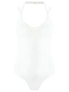 Egrey Strappy Bodysuit, Women's, Size: Pp, White, Viscose/polyimide/spandex/elastane