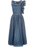Co Denim Mid-length Dress - Blue