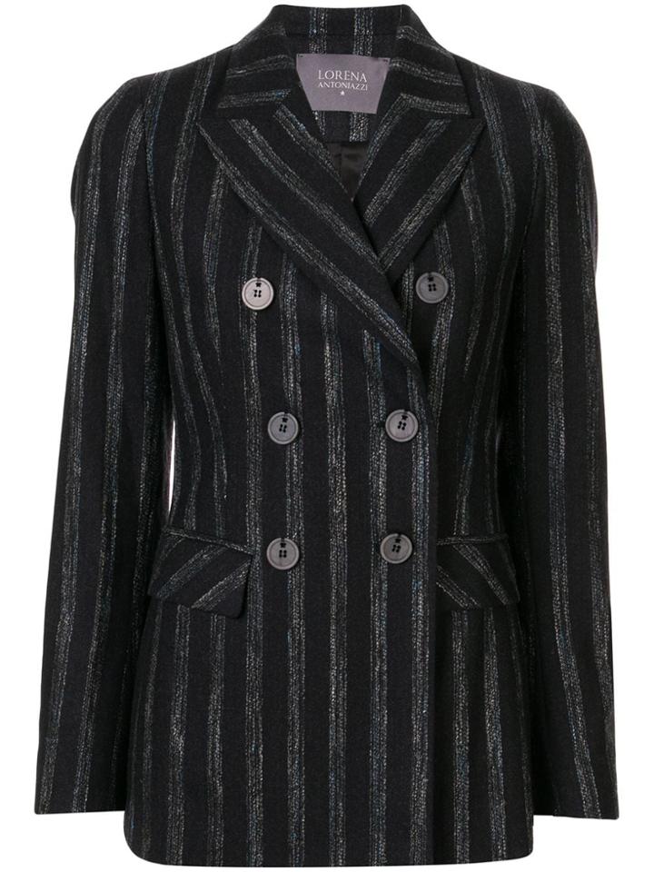 Lorena Antoniazzi Double Breasted Blazer - Black