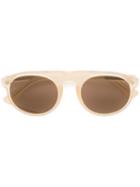 Linda Farrow Gallery Dries Van Noten '91 C11' Sunglasses, Women's, Nude/neutrals, Acetate/metal