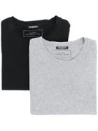 Balmain Pack Of 2 T-shirts - Black