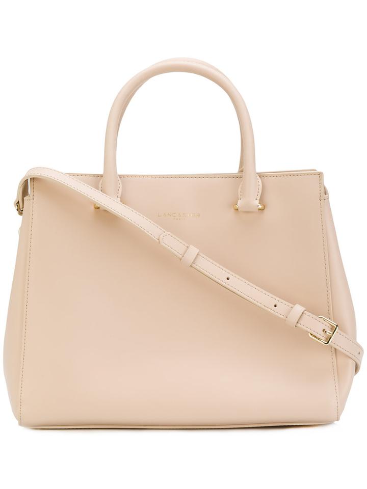 Lancaster - Top Handles Shoulder Bag - Women - Leather - One Size, Nude/neutrals, Leather