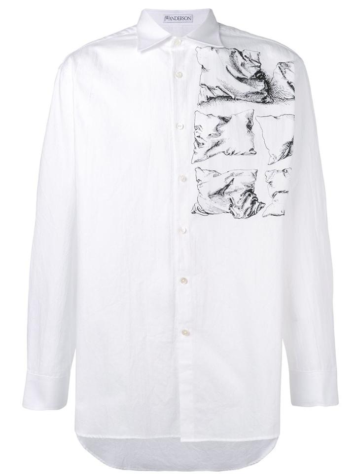 Jw Anderson Pillow Print Shirt - White