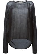 Faith Connexion Frayed Edge Longsleeved Blouse