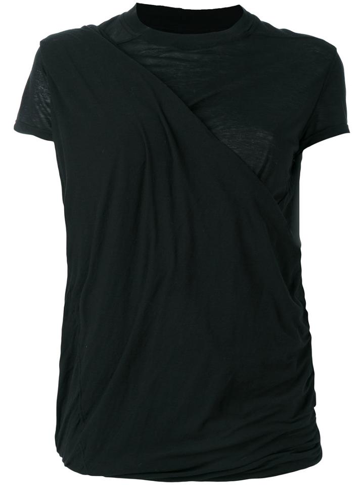 Rick Owens Drkshdw - Classic T-shirt - Women - Cotton - L, Black, Cotton